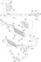COOLING SYSTEM for KTM DUKE 2015