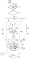 CYLINDER HEAD  for KTM DUKE 2015