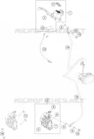 FRONT BRAKE CALIPER for KTM DUKE 2015