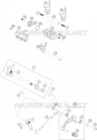 GEAR SHIFTING MECHANISM for KTM DUKE 2015
