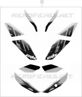 STICKERS for KTM DUKE 2015