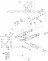 SWINGARM for KTM DUKE 2015