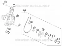 WATERPUMP for KTM DUKE 2015