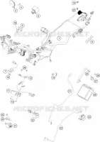 WIRING HARNESS for KTM DUKE 2015