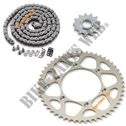 DRIVETRAIN KIT EXC-F 14T/52T