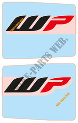 STICKER FRONT FORK-SET WP