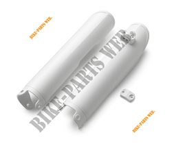 FORK PROTECT. L/S+R/S WHITE 12