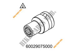 SPECIAL SOCKET F.CYL.-HEAD NUT